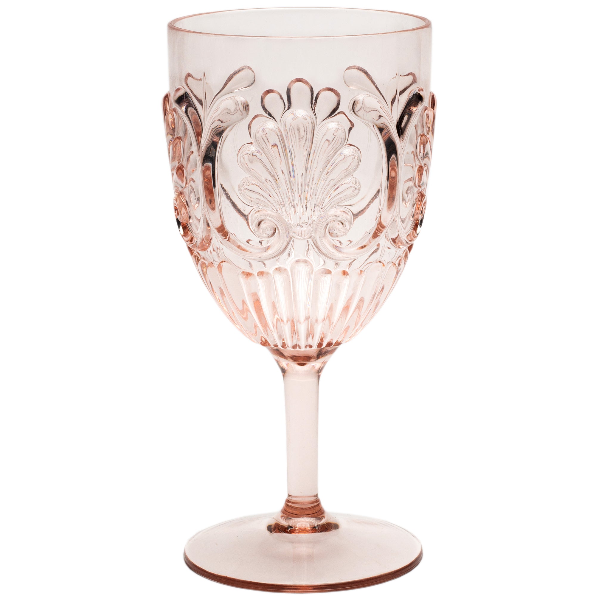 Acrylic Wine Glasses (Set of 4) - Pale Pink, Komorebi AU