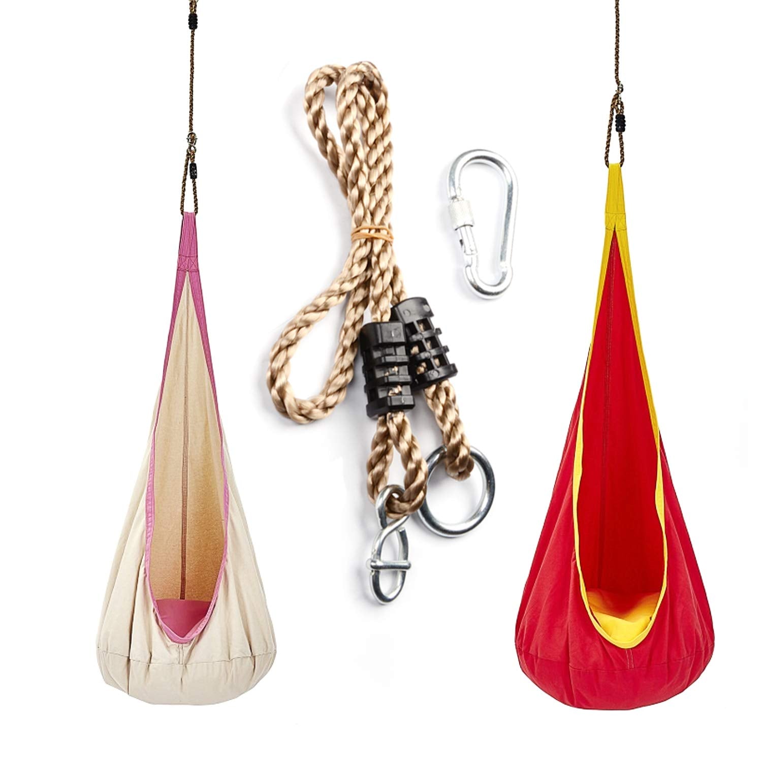 Hanging Rope Tree Hammock Chair Adjustable Nylon Rope Tree Hanging Kit – Komorebi US